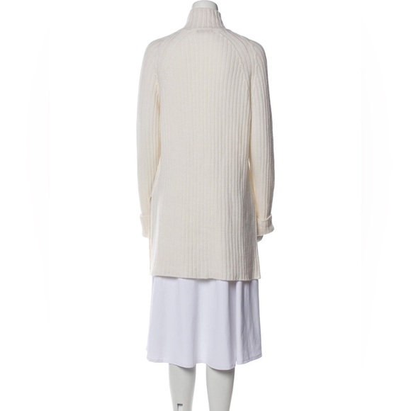 Wool mock neck sweater tunic dress - Picture 9 of 9